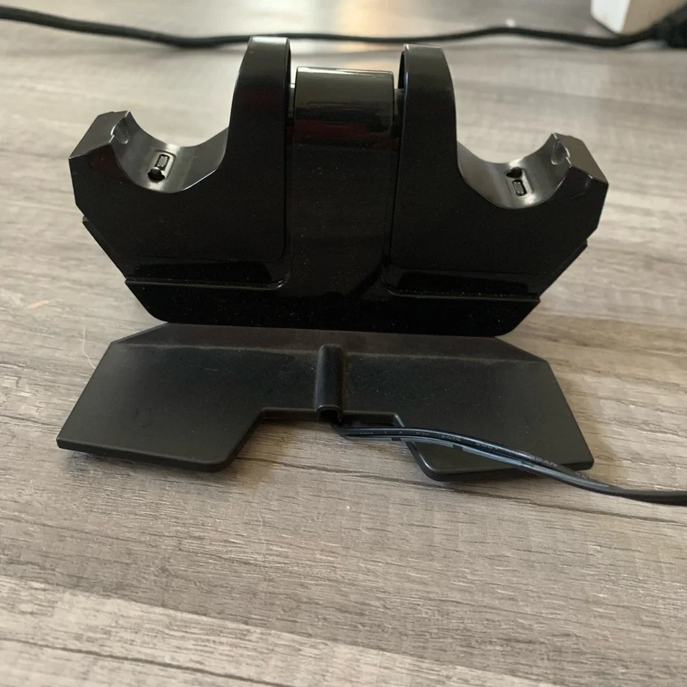 Black Dual PlayStation Controller Charging Dock